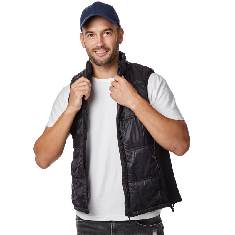 USA Windproof Battery Power Heated Waistcoat til mænd, Elvarme frakke